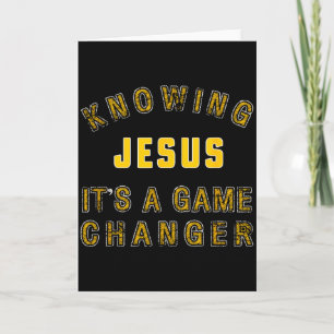 Jesus Kennen Ist Ein Spielveränderer Karte