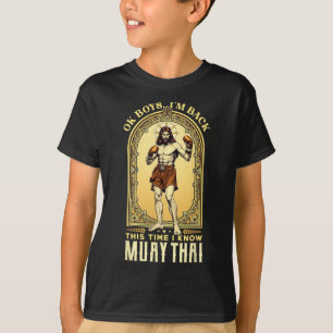 Jesus kennt den Muay Thai Boxing Kickboxing Mixed  T-Shirt