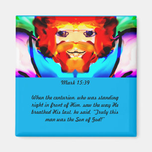 Jesus kennt Liebe Holzkastenschild Magnetmagnet Sc Magnet