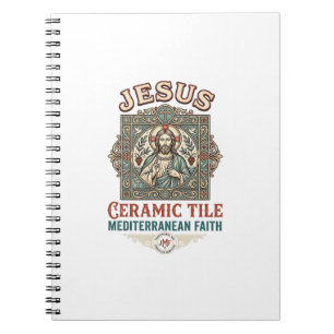 Jesus Keramikfliese Mittelmeer Glaube Jesus Keram Notizblock