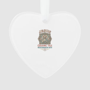 Jesus Keramikfliese Mittelmeer Glaube Jesus Keram Ornament