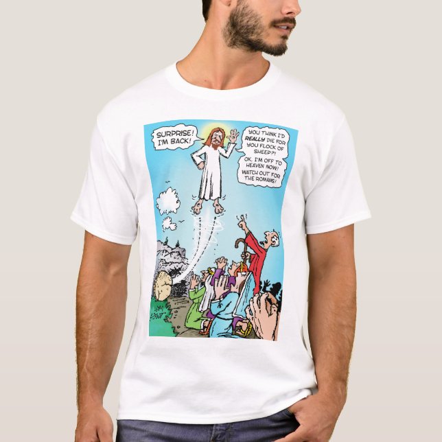 Jesus KINDA starb für unsere Sünden! - T-Shirt (Vorderseite)