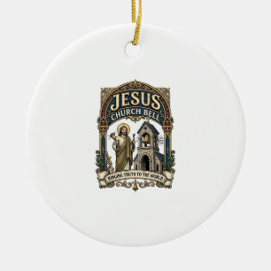 Jesus-Kirche Glocke Jesus-Kirche Glocke Christlich Keramik Ornament