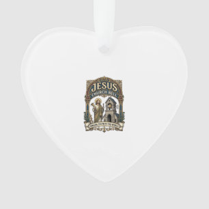 Jesus-Kirche Glocke Jesus-Kirche Glocke Christlich Ornament