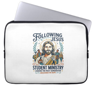 Jesus-Kirche Merch Jugendcamp-Stil-Shirt Glaube Ba Laptopschutzhülle