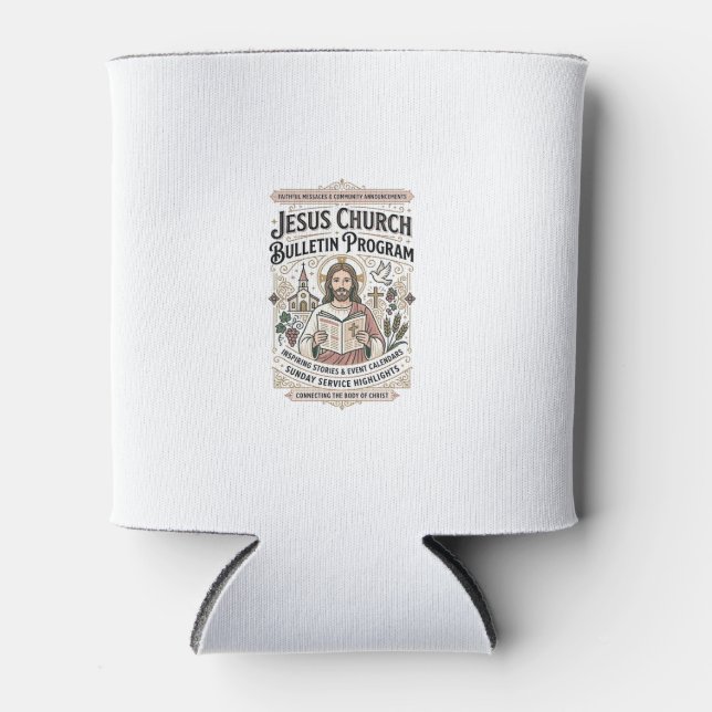 Jesus-Kirche Mitteilungsblatt Programm Jesus-Kirch Dosenkühler (Vorderseite)