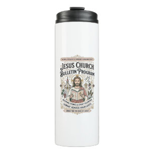 Jesus-Kirche Mitteilungsblatt Programm Jesus-Kirch Thermosbecher
