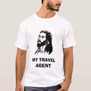 Jesus-Klippkunst, MEIN REISE-AGENT T-Shirt