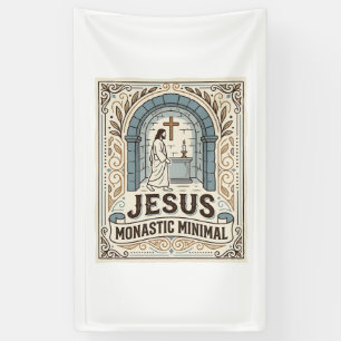 Jesus Kloster Minimal Jesus Kloster Minimal Chri Banner