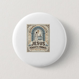 Jesus Kloster Minimal Jesus Kloster Minimal Chri Button