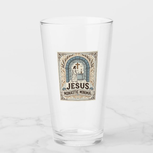 Jesus Kloster Minimal Jesus Kloster Minimal Chri Glas (Vorderseite)