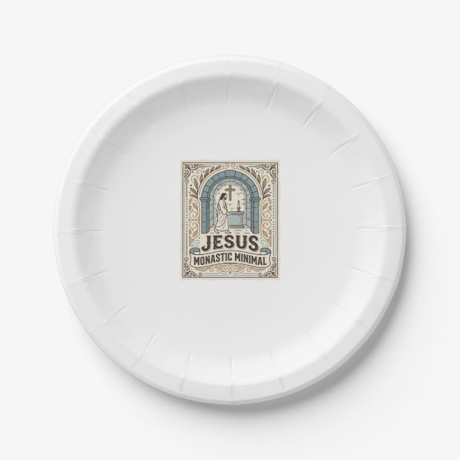 Jesus Kloster Minimal Jesus Kloster Minimal Chri Pappteller (Vorderseite)