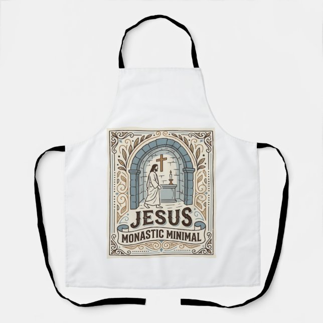 Jesus Kloster Minimal Jesus Kloster Minimal Chri Schürze (Vorderseite)