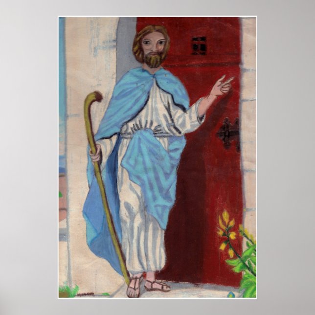 JESUS KNOCKS Poster (Vorne)