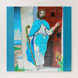 JESUS KNOCKT AUF DAS DOOR-Puzzle Puzzle