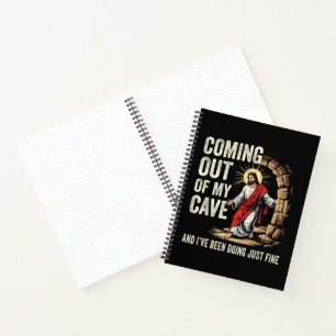 Jesus kommt aus meiner Höhle Notizbuch