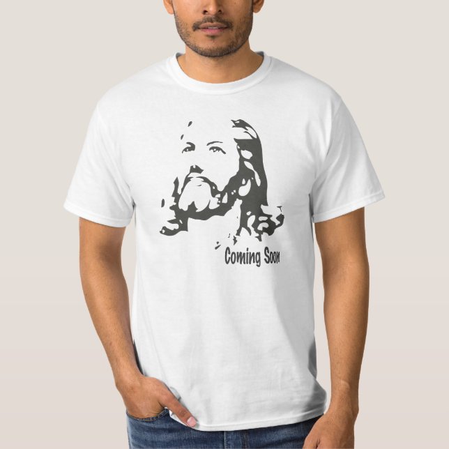 Jesus kommt bald T - Shirt (Vorderseite)