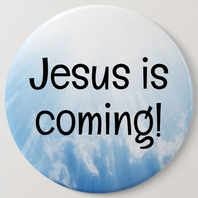 Jesus kommt! button (Vorderseite)