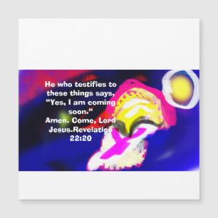 Jesus kommt magnetkarte