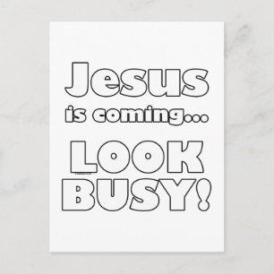 Jesus kommt... postkarte