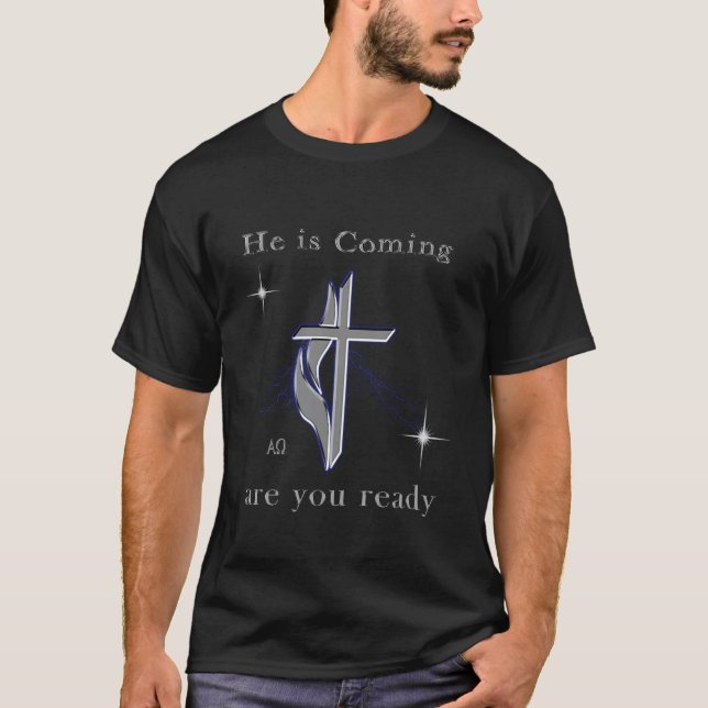 Jesus kommt T - Shirt (Vorderseite)