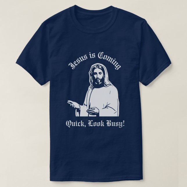 Jesus kommt... T-Shirt (Design vorne)