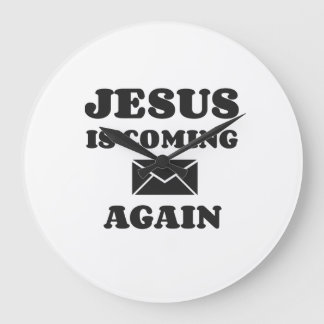 JESUS KOMMT WIEDER GROßE WANDUHR