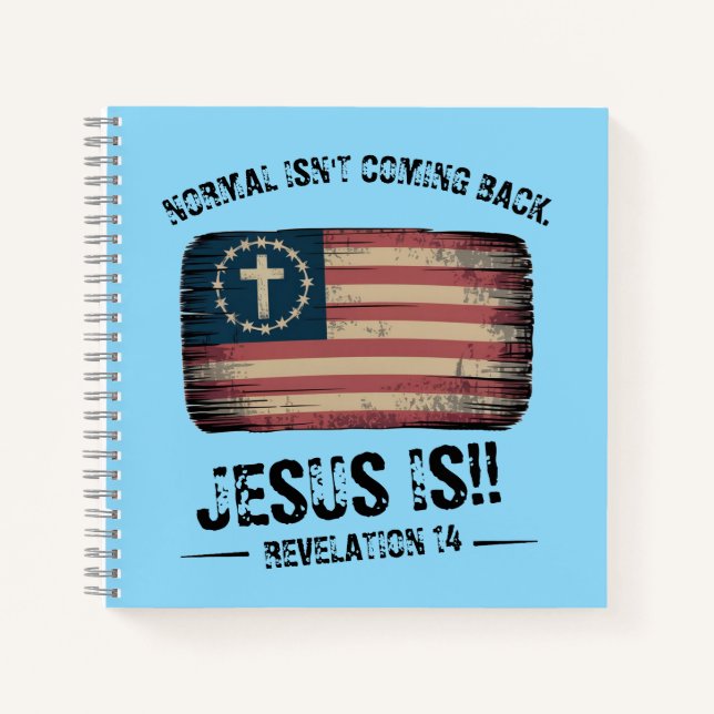 Jesus kommt zurück notizbuch (Vorderseite)