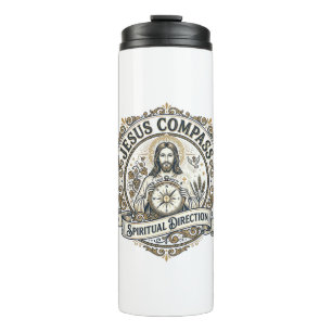 Jesus Kompass Spirituelle Richtung Jesus Kompass S Thermosbecher