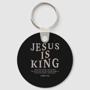 Jesus König Christliche Männer Jugend Gott Guter S Schlüsselanhänger