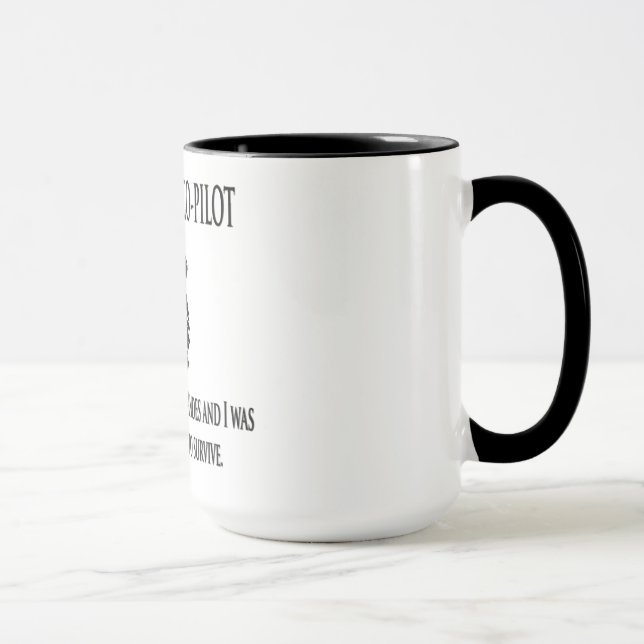 Jesus-Kopilot-Tasse Tasse (Rechts)