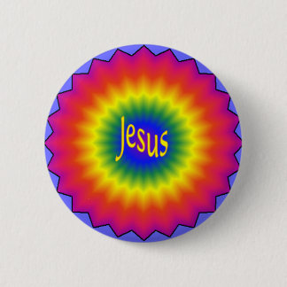 Jesus-Krawatten-Knopf Button