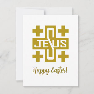 Jesus' Kreuz Feiertagskarte