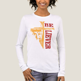 Jesus-Kreuz-Nagel-Design – Mächtiges Christentum Tri-Blend Shirt