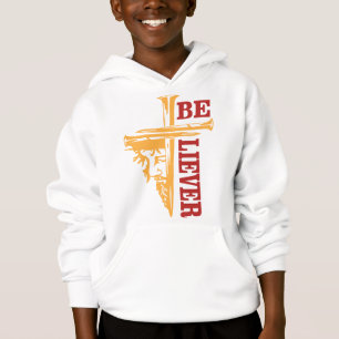 Jesus Kreuz Nageldesign – Mächtiger Christlicher G Hoodie