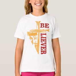 Jesus Kreuz Nageldesign – Mächtiger Christlicher G T-Shirt