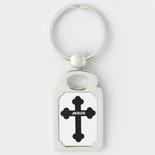 JESUS KREUZ SCHLÜSSELANHÄNGER