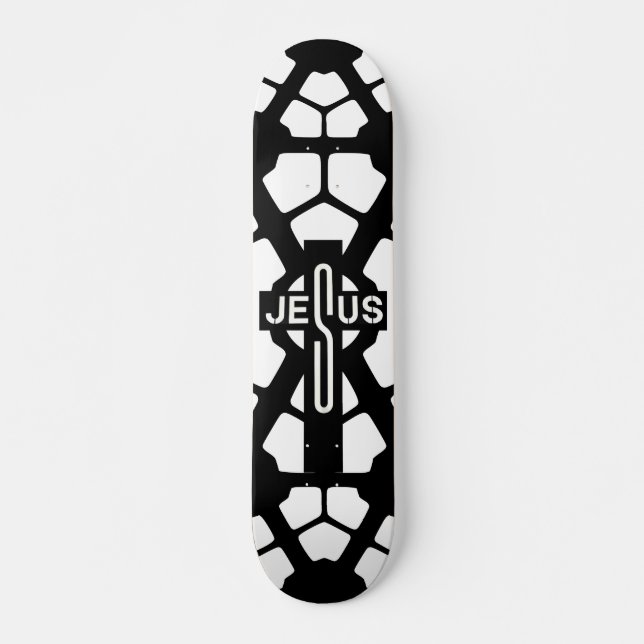 Jesus Kreuz Skateboard (Vorne)