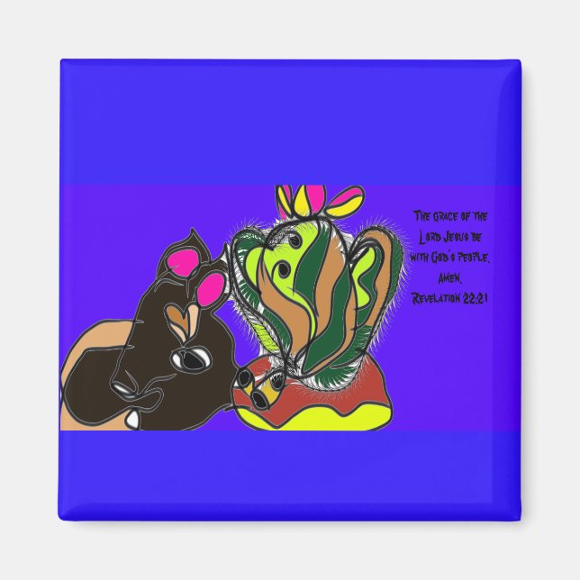 Jesus kriegt das magnet (Vorne)