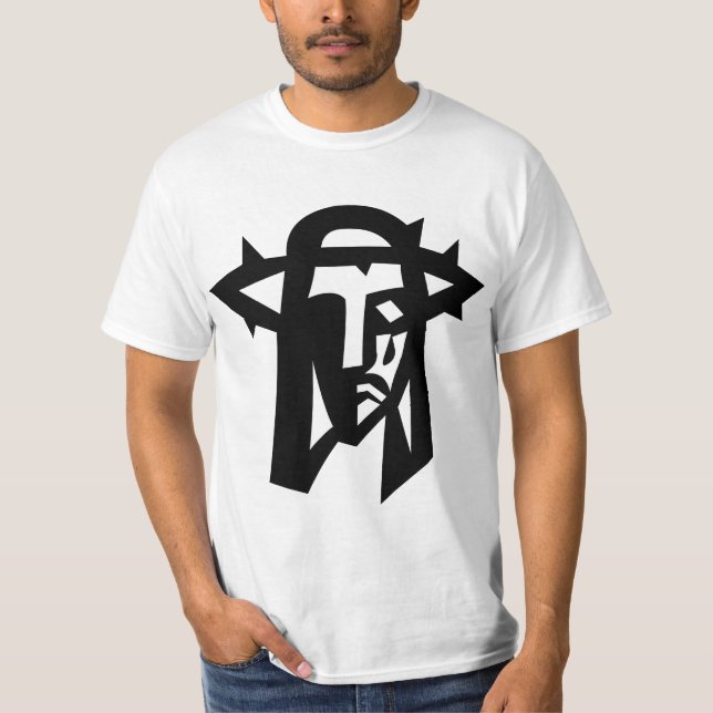 Jesus Krone der Thornen T-Shirt (Vorderseite)