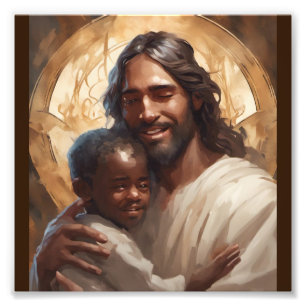 Jesus Kunst Fotodruck