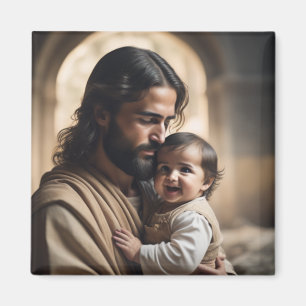 Jesus Kunst Magnet