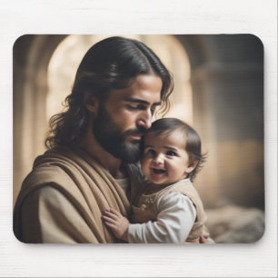 Jesus Kunst Mousepad