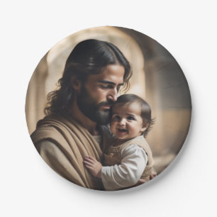 Jesus Kunst Pappteller