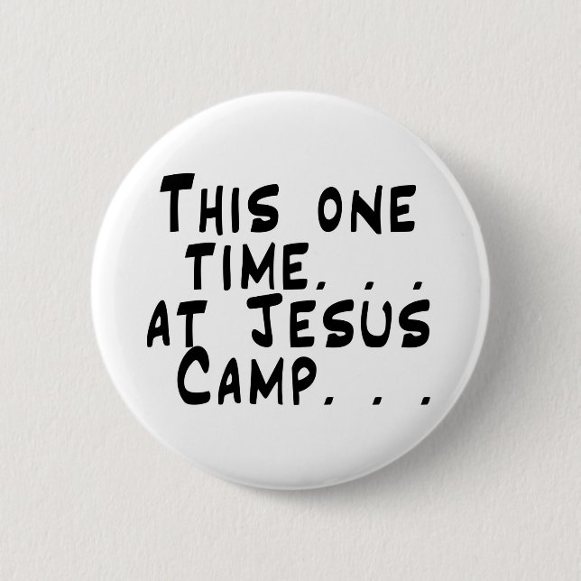 Jesus-Lager-Knopf Button (Vorderseite)