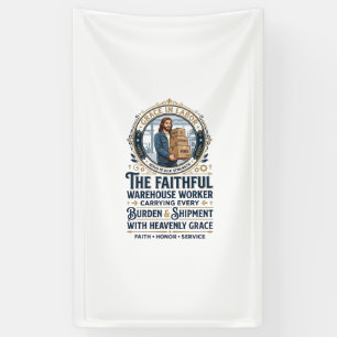 Jesus Lager Logistik Grafik T-Shirt Christliche Ku Banner