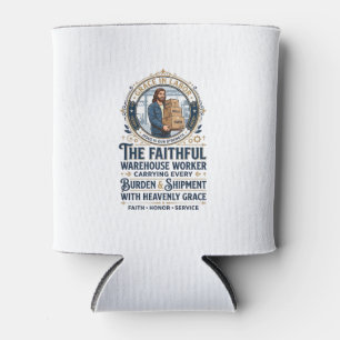 Jesus Lager Logistik Grafik T-Shirt Christliche Ku Dosenkühler