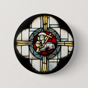 Jesus-Lamm des Gottes Button