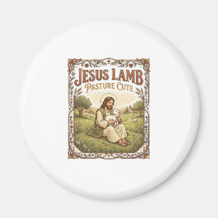 Jesus Lamm Weide Süß Jesus Lamm Weide Süß Ch Magnet