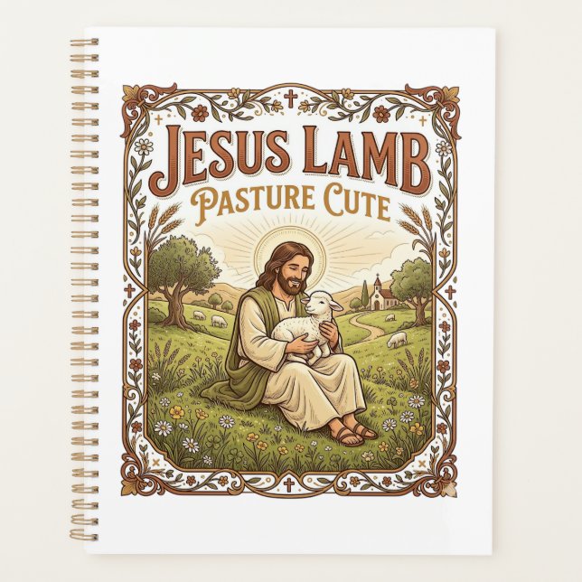 Jesus Lamm Weide Süß Jesus Lamm Weide Süß Ch Planer (Vorderseite)